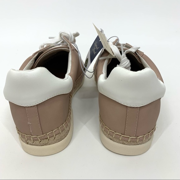 Universal Thread Shaelyn Espadrille Tan Lace Up Boho Sneaker With Memory Foam - Picture 12 of 16
